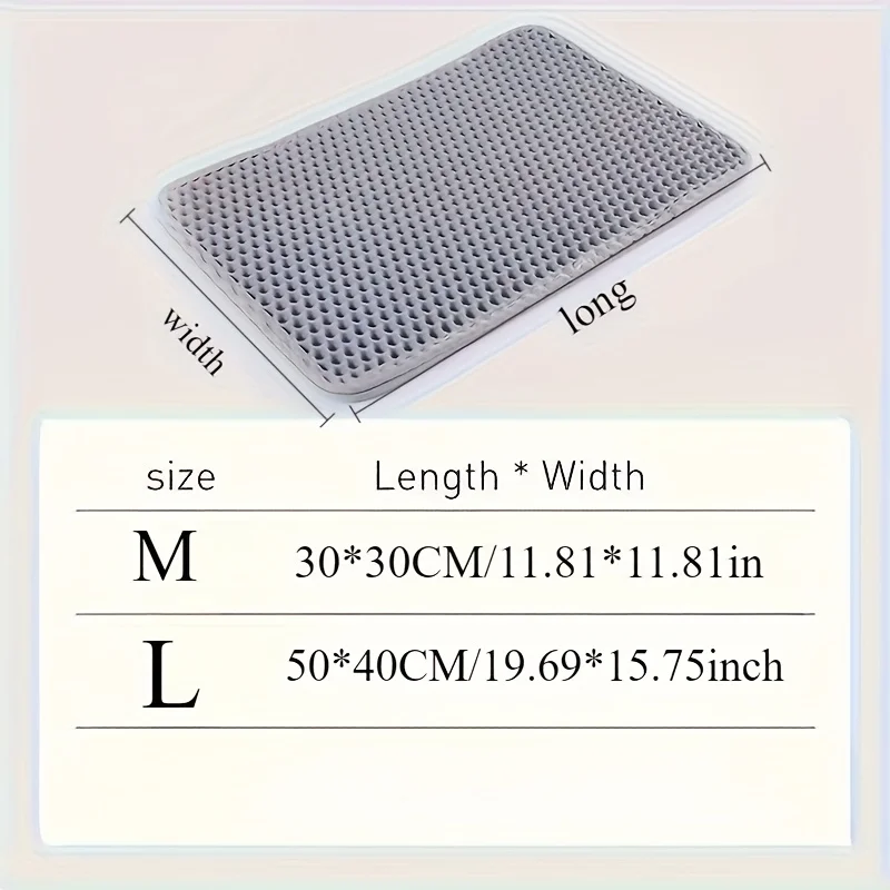 Estera para arenero absorbente doble capa, a prueba de fugas - imagen 4