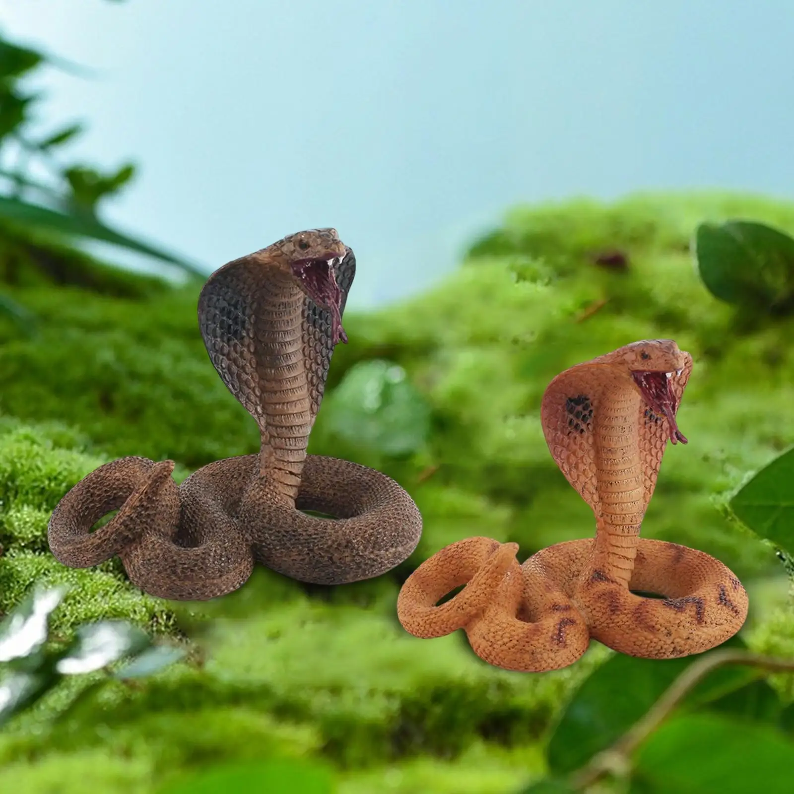 Serpiente juguete de alta simulación para bromas Halloween - imagen 3