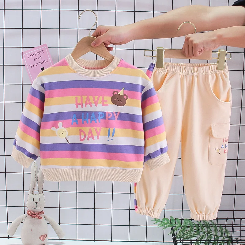 Conjunto de chándal jersey para niña – Primavera/Otoño