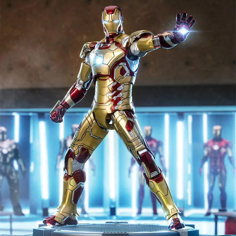 Figura ZD Toys Iron Man Legends MK42 con base iluminada - imagen 5
