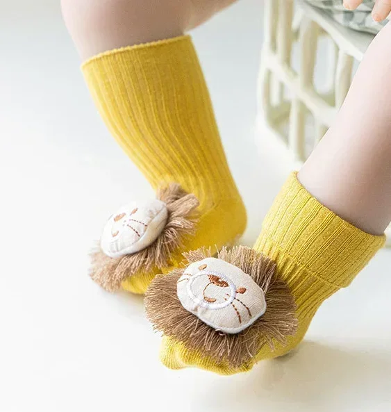 Calcetines de bebé de algodón suave – Diseños divertidos para verano - imagen 4