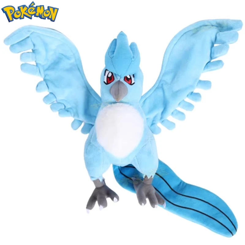 Peluche de Pokémon Articuno suave, dibujo animado para niños - imagen 3