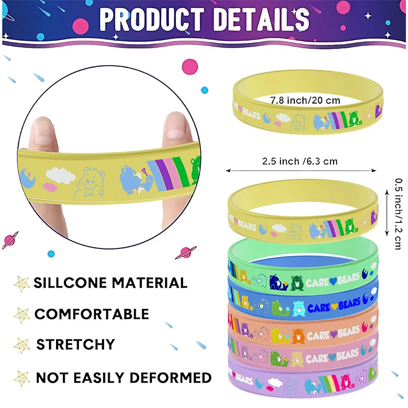 Care Bears Pulseras para niña – Regalo perfecto de cumpleaños - imagen 3