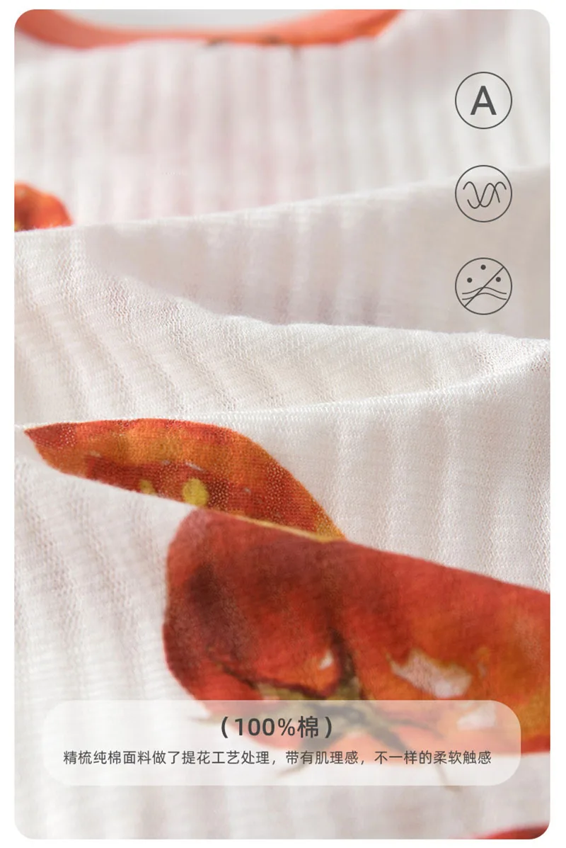 Estampado de tomate y estilo infantil