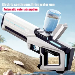 Pistola de agua eléctrica para niños, chorro potente