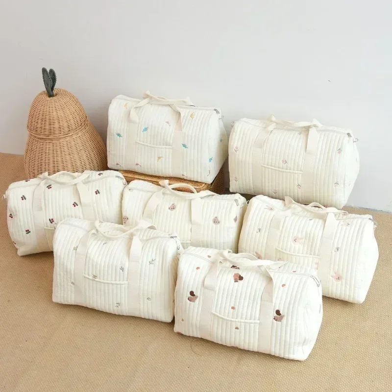 Bolso de mamá hombro con bordado osito y gran capacidad - imagen 2