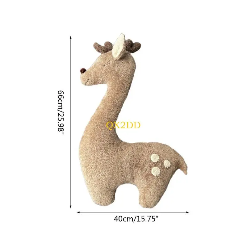 QX2D cojín para fotos de bebé con ciervo encantador - imagen 2
