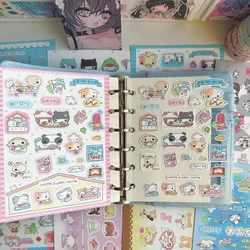 Pegatinas de animales estilo INS para álbumes, diarios y cuadernos