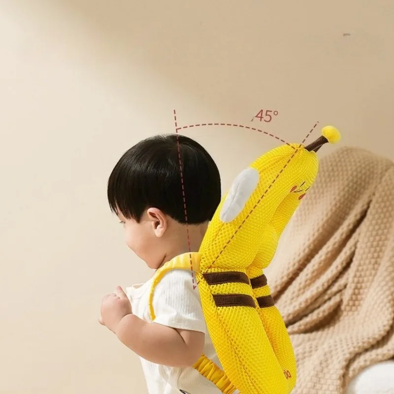 Almohada anticaídas protectora para cabeza de bebé transpirable