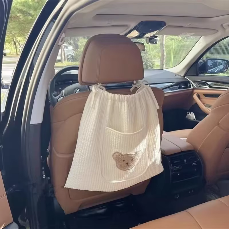 Bolsa colgante organizadora para cochecito – Pañales y juguetes - imagen 5