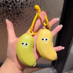 Cepillo de dientes infantil con forma de plátano y funda protectora
