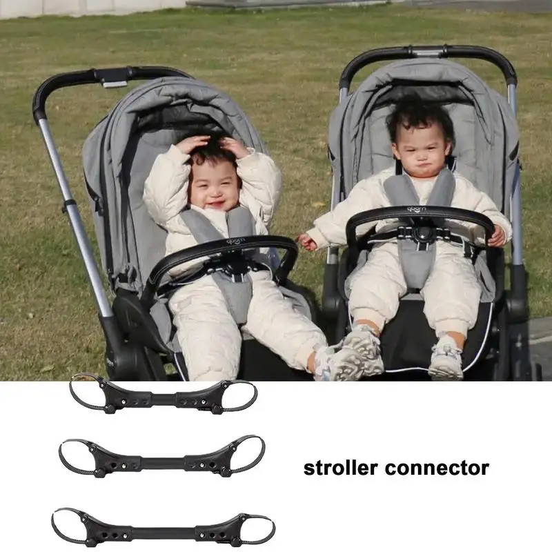 Conector universal para cochecito gemelos – Adapta dos carritos - imagen 3
