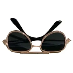 Gafas de sol de felpa para muñecas con montura de algodón