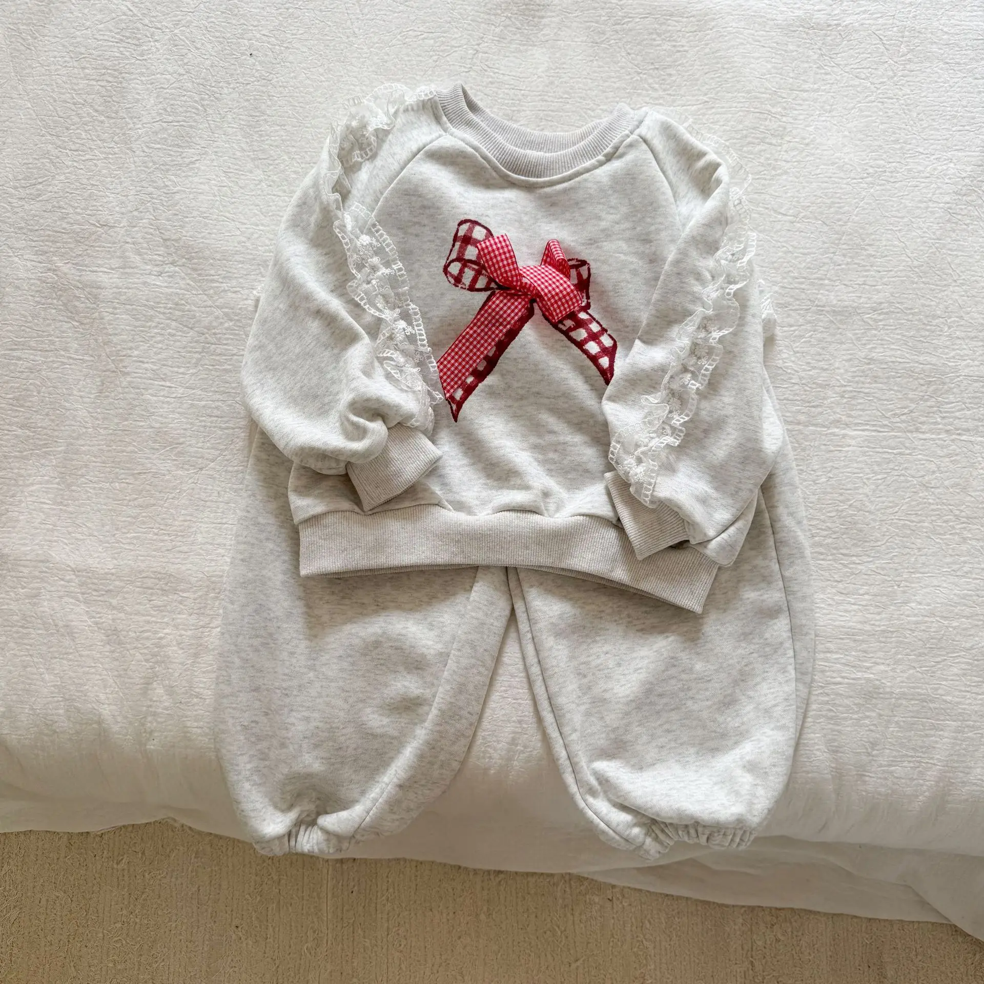 Pantalones de corte coreano del conjunto infantil