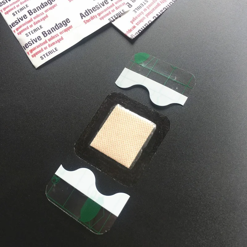 Tiritas transparentes impermeables para heridas – Parches adhesivos PU cuadradas - imagen 5