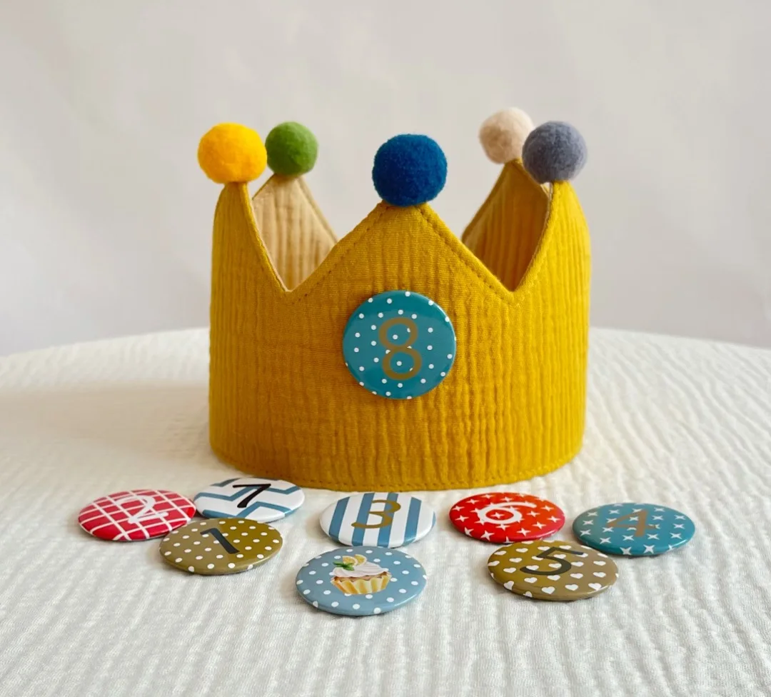 Diadema corona numérica para fiesta de cumpleaños Bebé - imagen 2