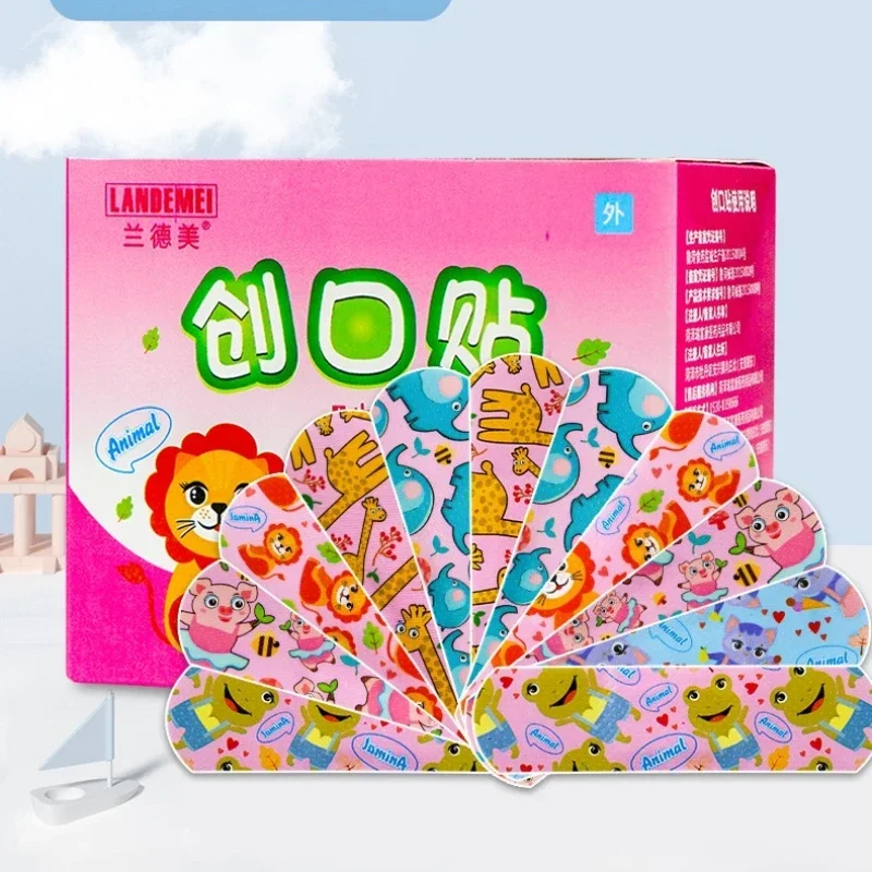 Tiritas infantiles con dibujos animados transpirables e impermeables - imagen 5