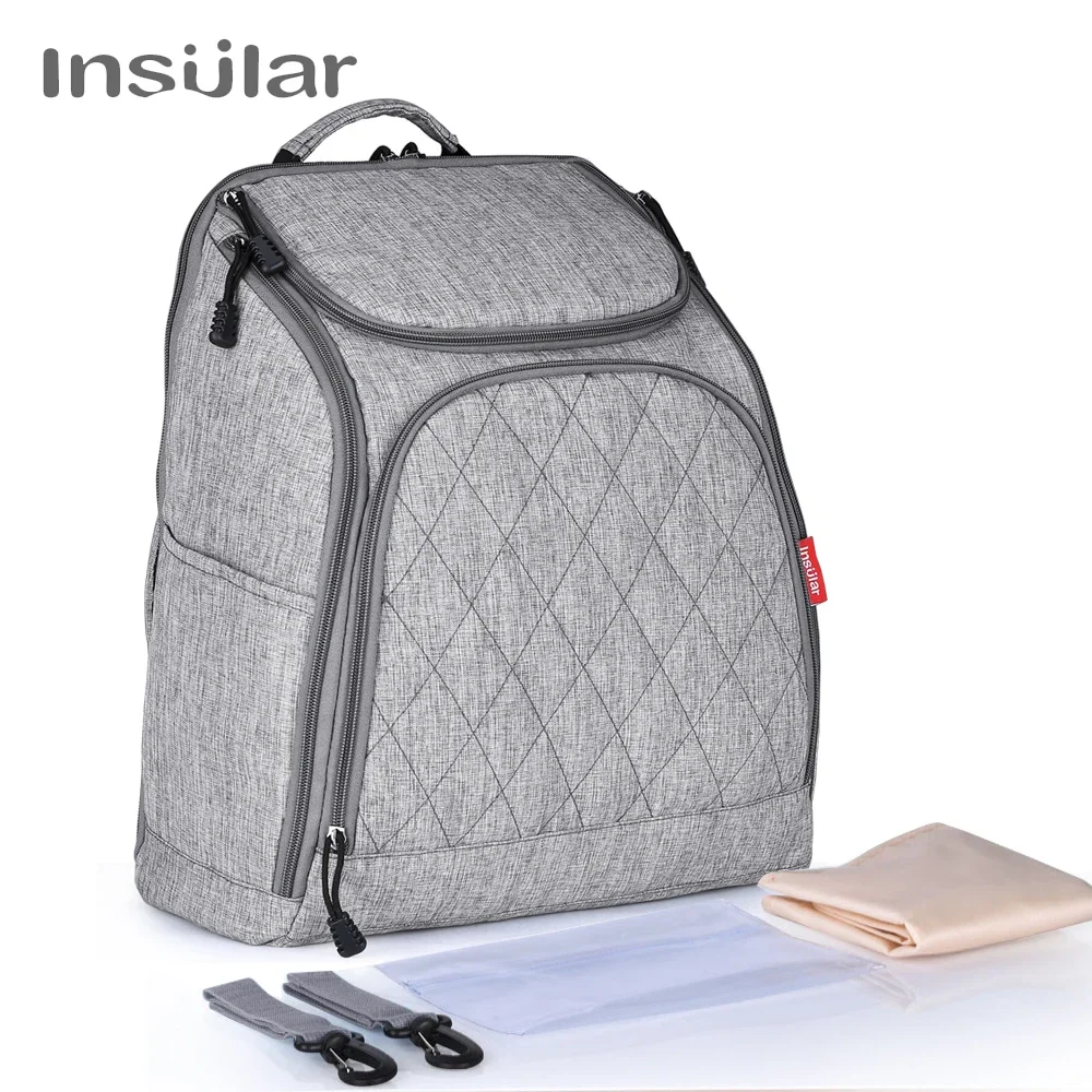 Mochila cambiador de bebé con gran capacidad para el carrito - imagen 5