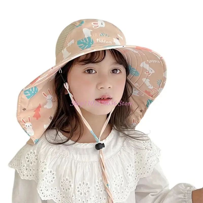 Sombrero pescador infantil con protección solar para exterior - imagen 2
