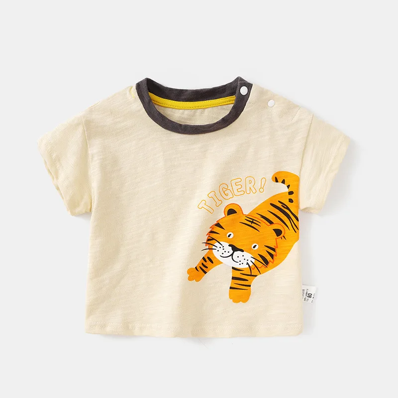 MILANCEL Camiseta de tigre para niña - Manga corta - imagen 5