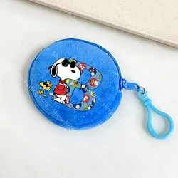 Monedero infantil con cremallera Snoopy y llavero
