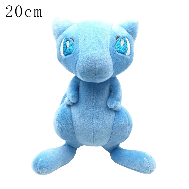 Pokémon Mewtwo muñeco de peluche azul estilo tierno - imagen 3