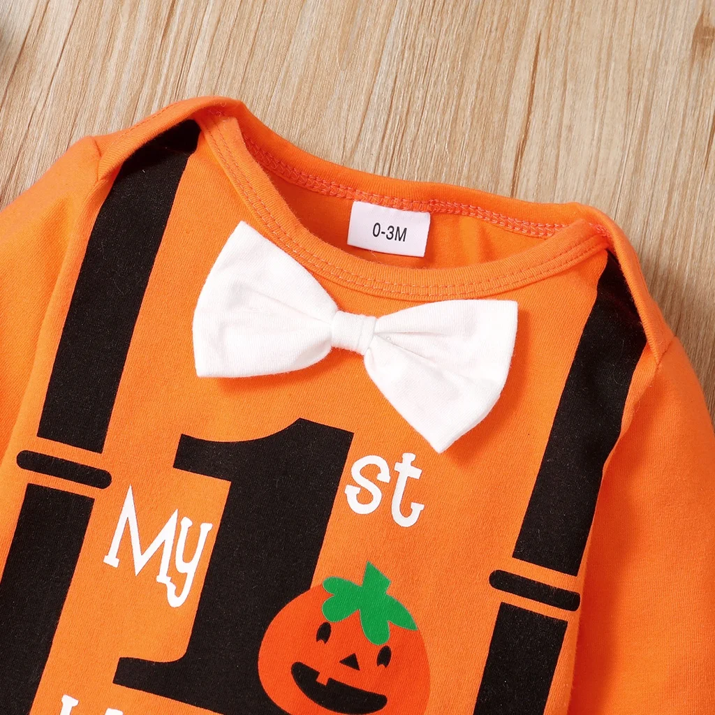 Disfraz de Halloween para bebé recién nacido con body y sombrero - imagen 5