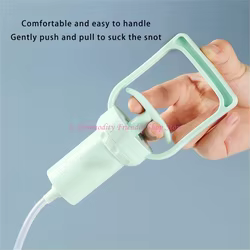 Aspirador nasal para bebé punta redonda suave, cómodo y seguro