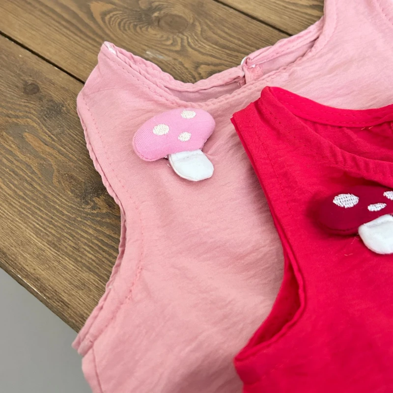 Conjunto de verano para bebé: chaleco y pantalón corto - imagen 3