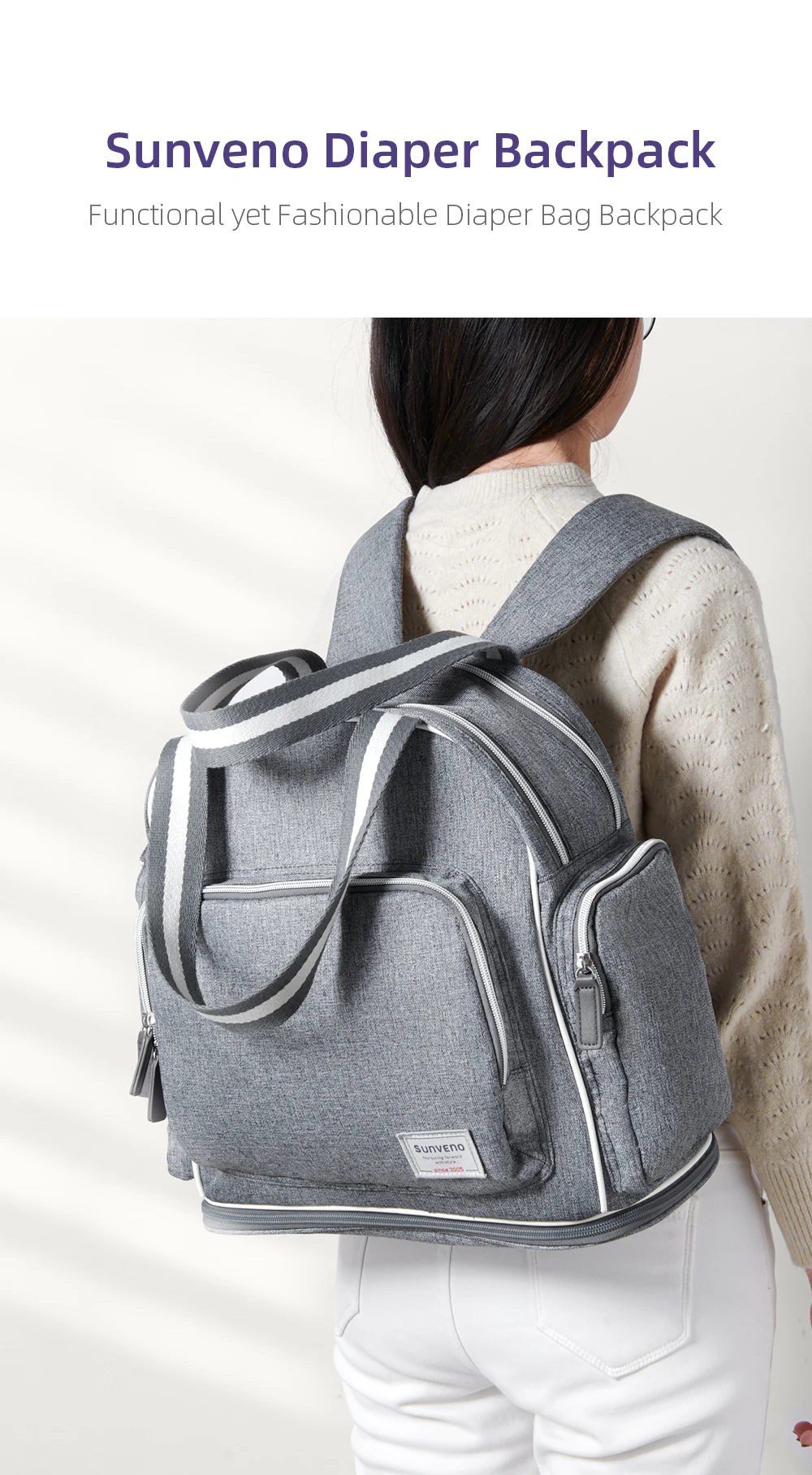 Mochila Sunveno vista frontal