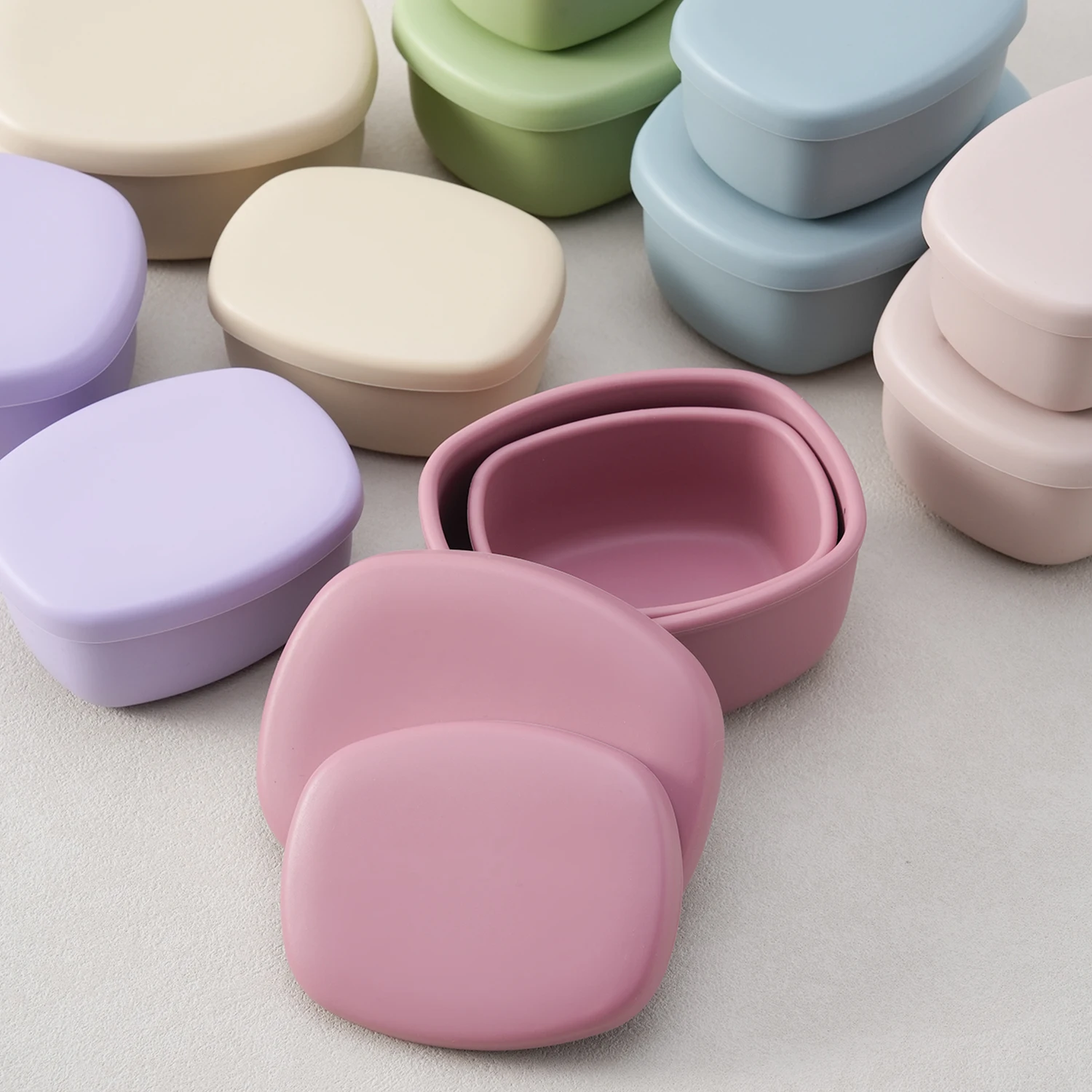 Color Kids Fiambrera infantil con tapa – Tartera para el colegio - imagen 4