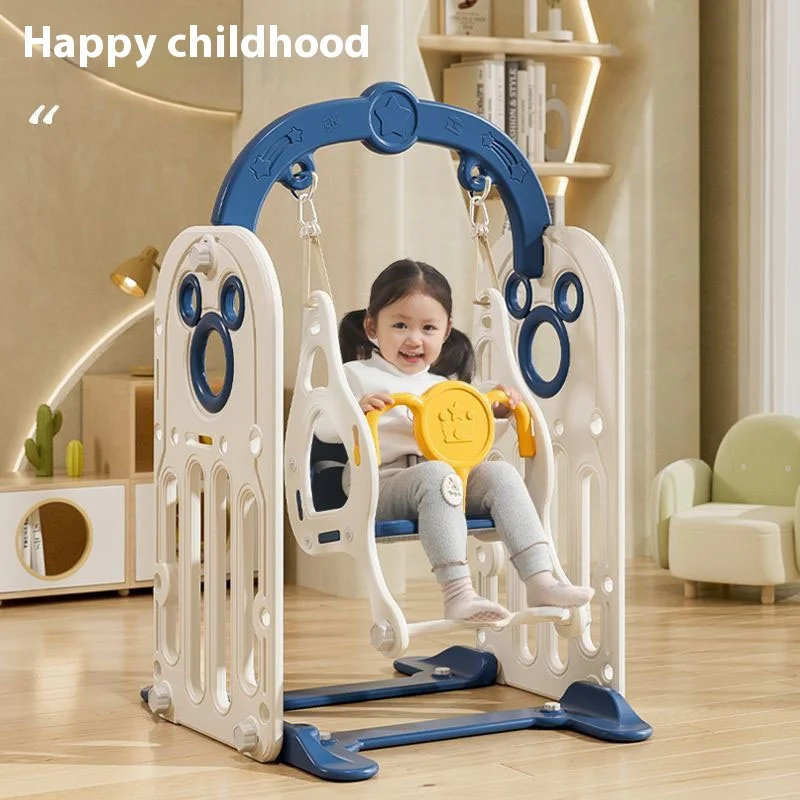 Columpio infantil tipo silla colgante con diseño de dibujos animados