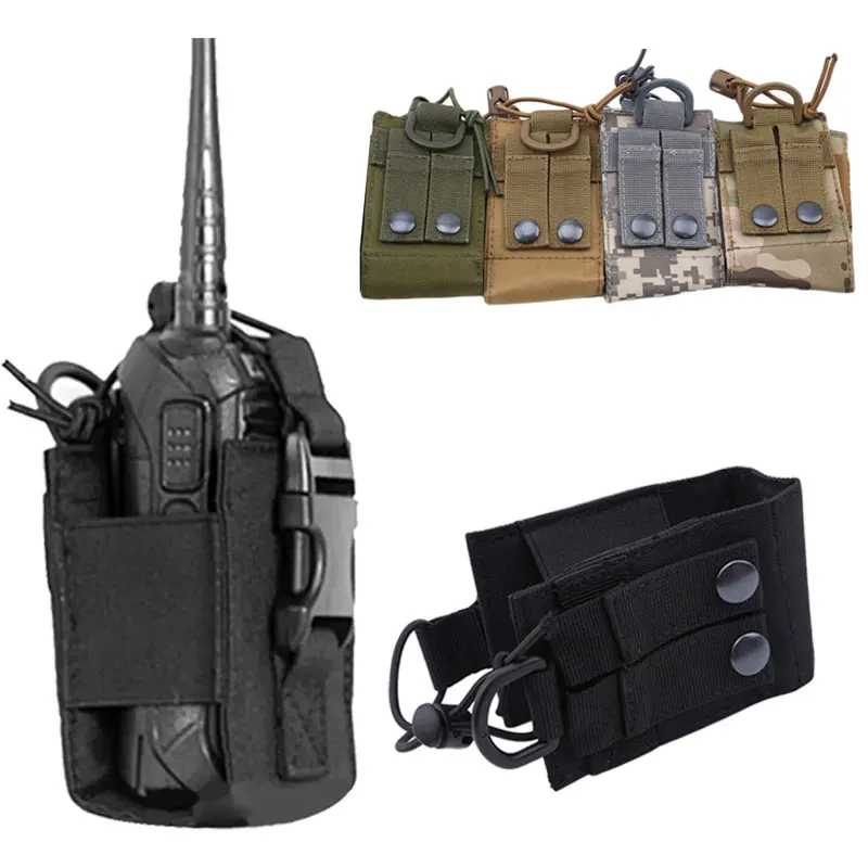 Bolsa para walkie talkie colgante resistente para camping y caza - imagen 4