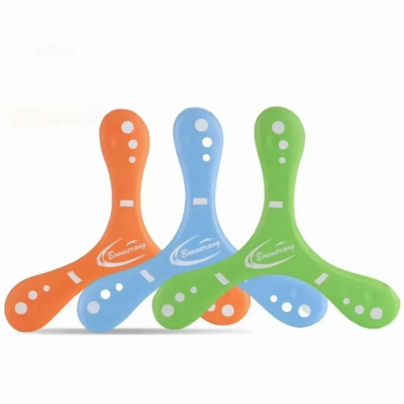 Boomerang grueso de gran tamaño para niños, juguete exterior resistente
