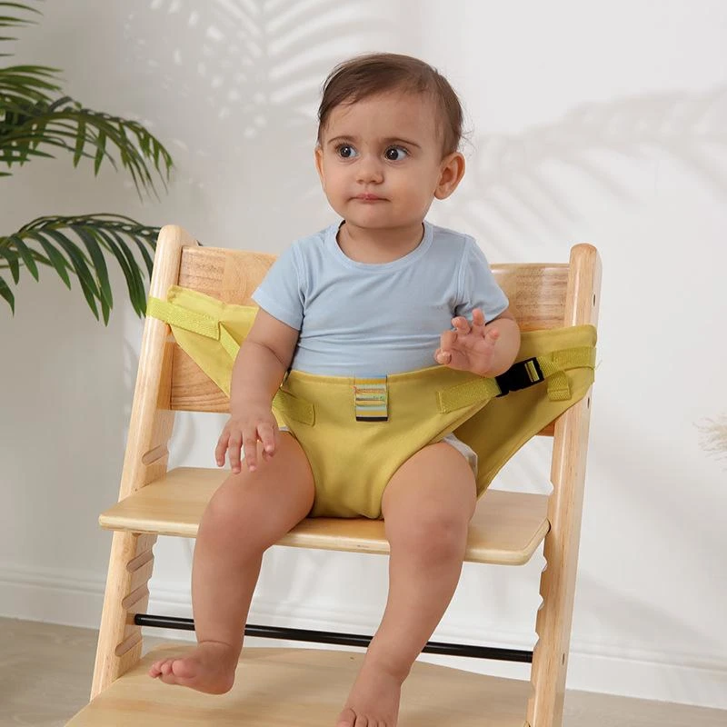 Silla de comedor plegable para bebé con arnés anticaídas ajustable - imagen 5
