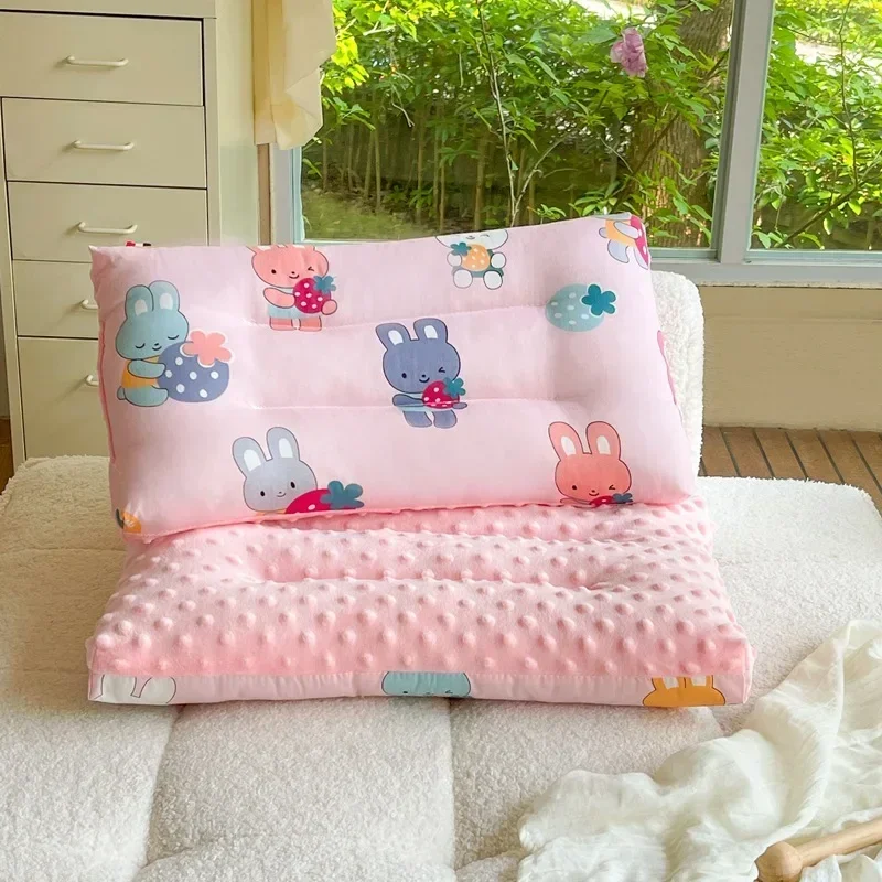 Almohada para bebé de terciopelo suave - Reposacabezas transpirable - imagen 5