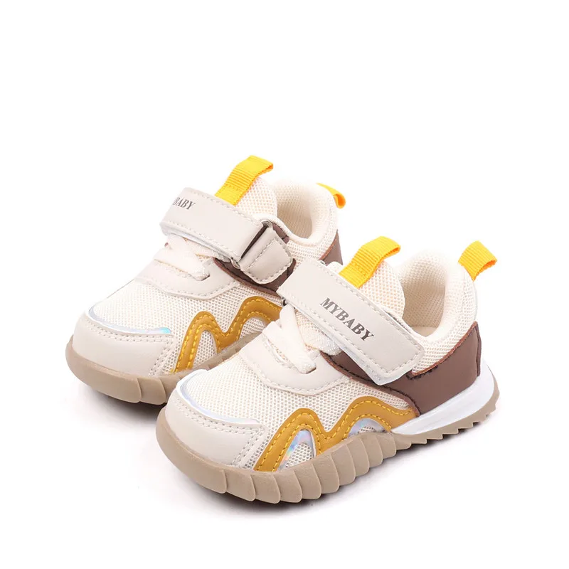 Zapatillas bebé otoño suela de goma blanda para primer caminante - imagen 3