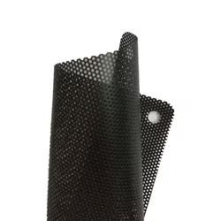 Filtro de malla antipolvo para ventilador de PC Negro