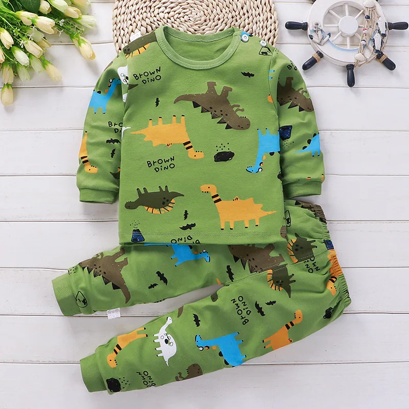 Conjunto infantil de algodón con dibujos animados para invierno - imagen 3