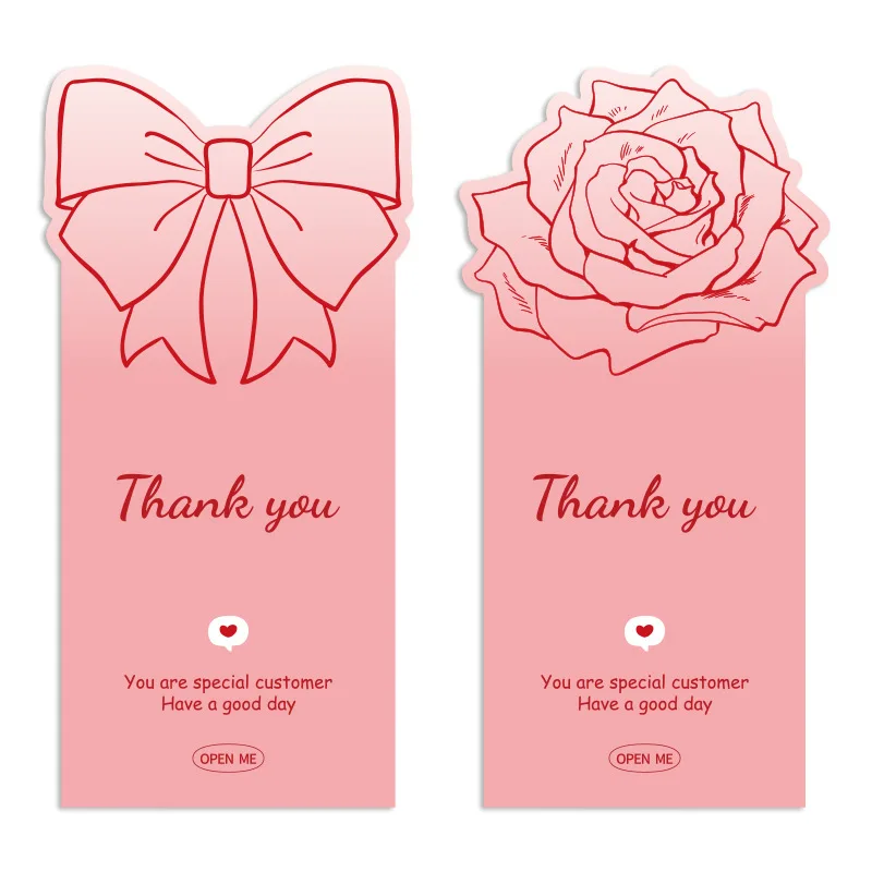 Pegatinas de agradecimiento decorativas para envolver cajas - imagen 5