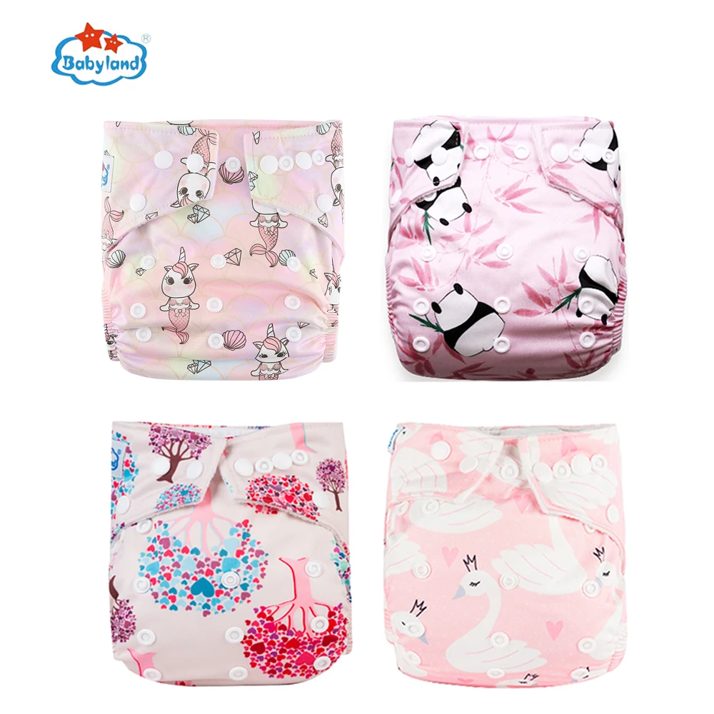 Pañal de tela impermeable con broches ajustables
