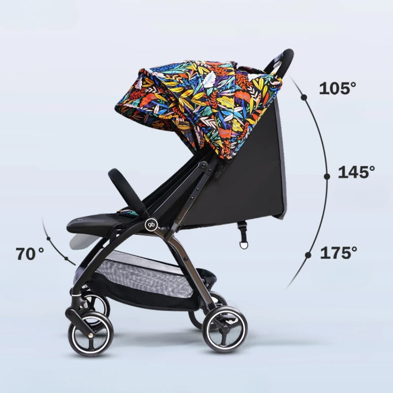 Cochecito ultraligero para bebé - plegable, reclinable y cómodo - imagen 5