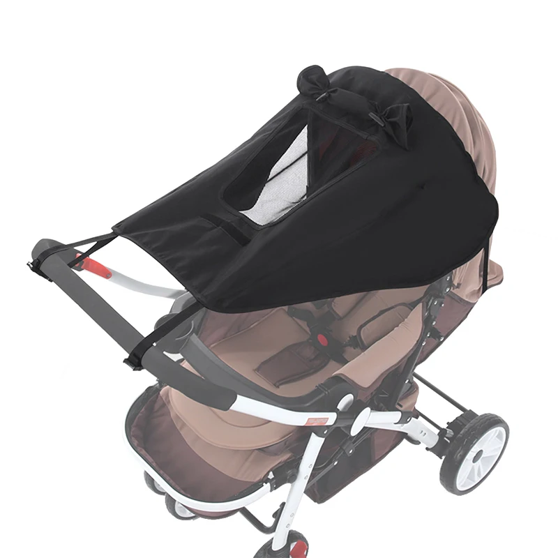 Cochecito de bebé universal con cubierta parasol impermeable y UV - imagen 2