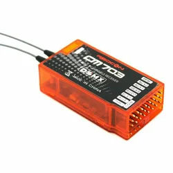 Receptor para control remoto RC PPM de plástico
