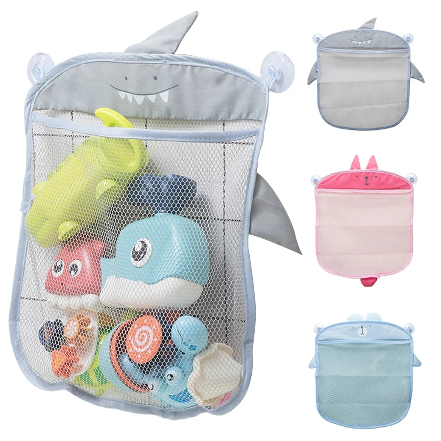 Bolsa de malla para baño con ventosa y dibujos de animales - imagen 5