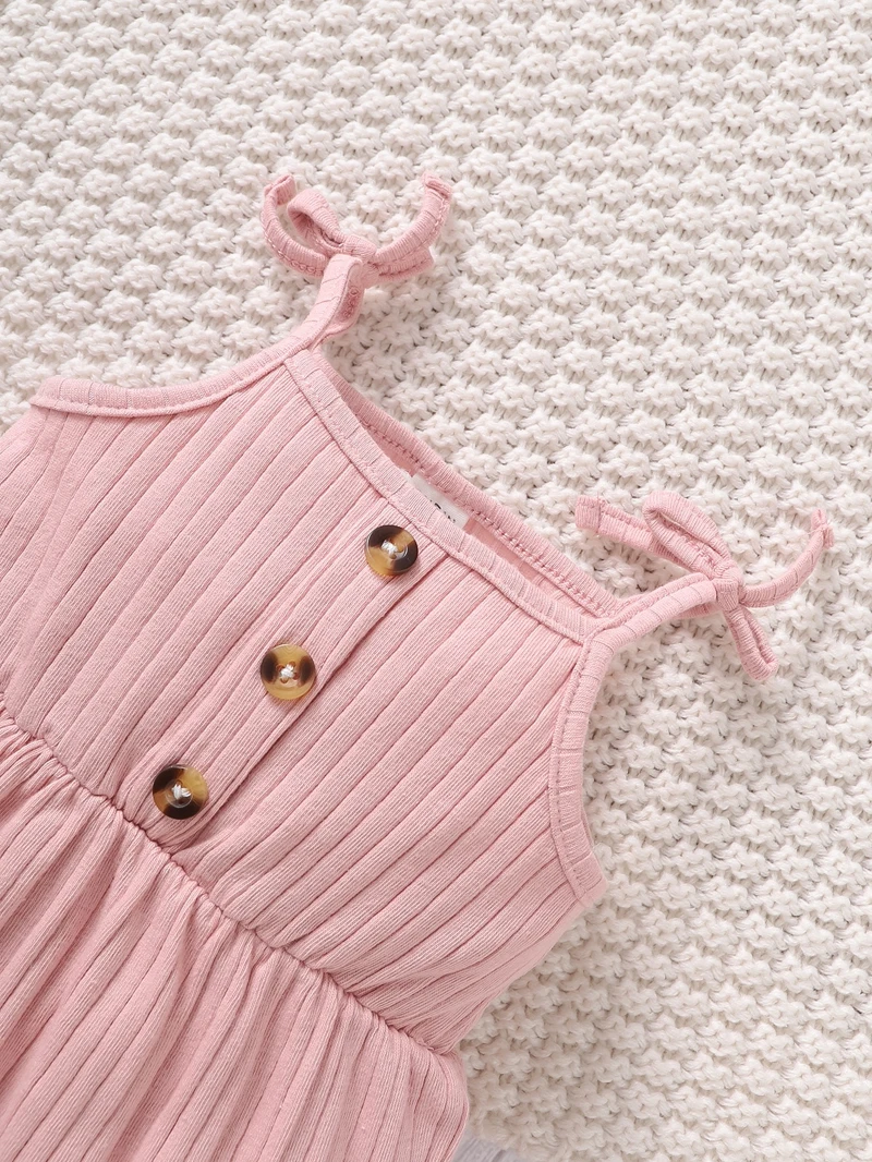 Pelele rosa con diadema para bebé niña - imagen 5