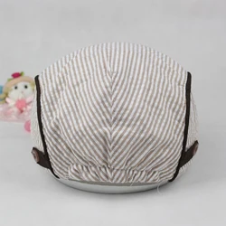 Gorro de algodón a rayas para bebé y niño – estilo clásico