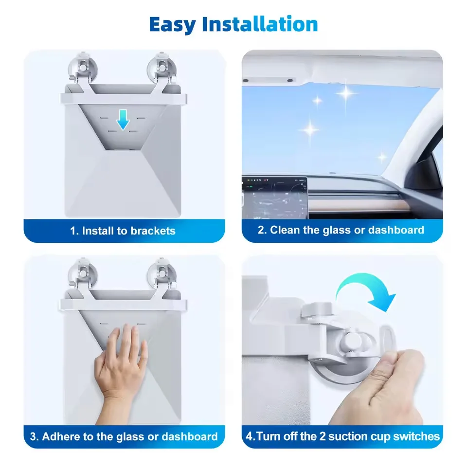 Soporte Starlink para coche con ventosa – Instalación sin herramientas - imagen 4