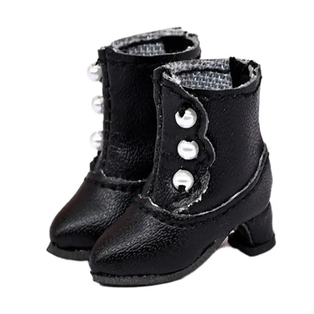 Mini botas altas PU tipo cuero para juego de vestir - imagen 2