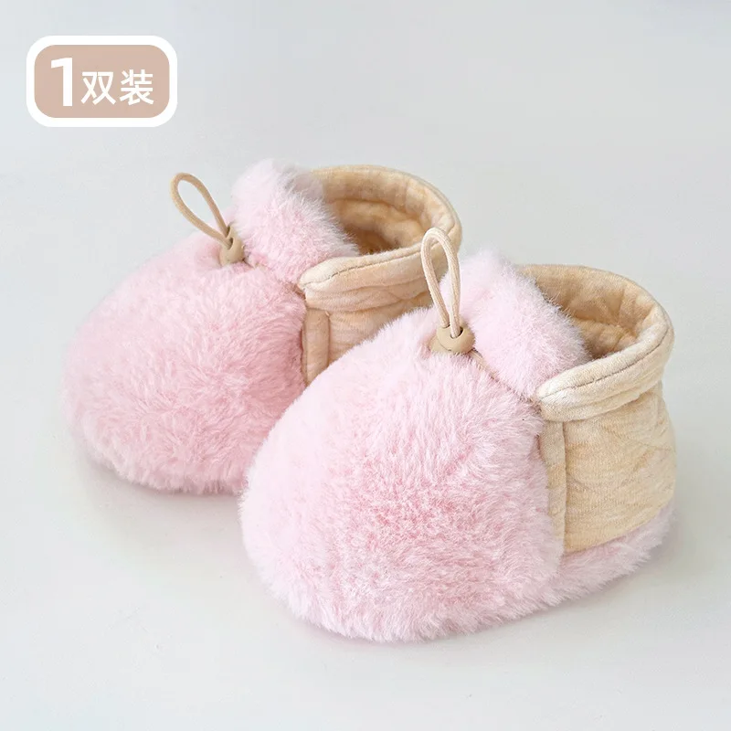 Botas de invierno preescolar en terciopelo con suela antideslizante - imagen 5